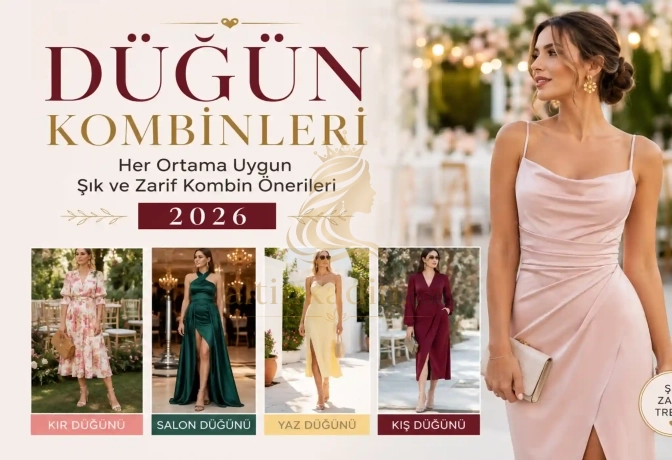 düğün kombinleri kadın 2026