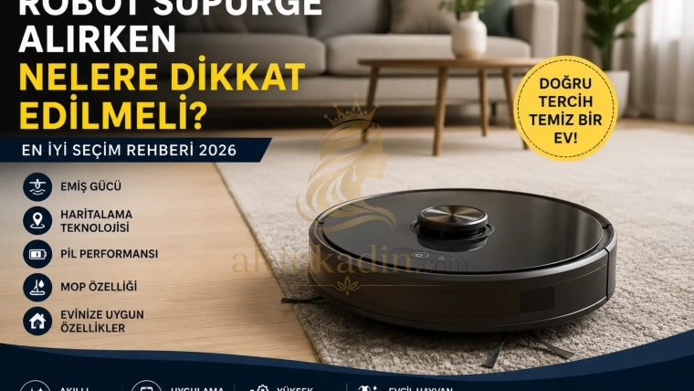 Robot Süpürge Alırken Nelere Dikkat Edilmeli? En İyi Seçim Rehberi 2026